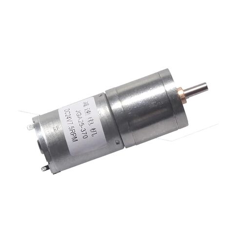 JGA25-370 DC 6V Motor Geared Gear High Torque 12/16/26/35/60/77/133/176/280/620/1360rpm 1Pcs(Without Bracket,620 RPM) in Kuwait