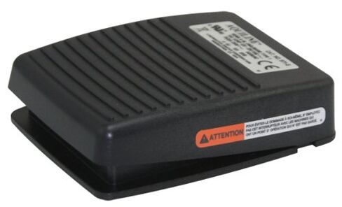 Linemaster 971-S Aquiline Foot Switch, Electrical, Plastic, Single Pedal, Momentary, Single Stage, No Guard, Dark Gray in Saudi Arabia