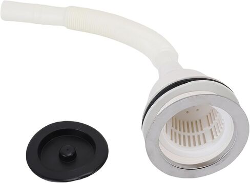 Hair Salon Drain Plug Kit, Efficient Filtration of Hair Remains, Quick Installation for Professional Use, Plastic Material in Saudi Arabia