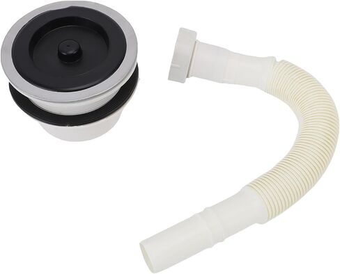 Hair Salon Drain Plug Kit, Efficient Filtration of Hair Remains, Quick Installation for Professional Use, Plastic Material in Saudi Arabia