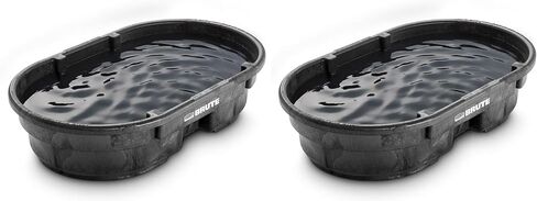 منتجات المنتجات التجارية Rubbermaid التجارية ، و 150 جالون ، ورغوة هيكلية ، وحاوية شديدة التحمل ، للماشية/حيوانات الحيوانات/الماشية وماء ، حمام سباحة محلي الصنع/حوض الاستحمام الساخن/حوض الاستحمام ، وتنظيف الحيوانات الأليفة/غسل الكلاب in Kuwait