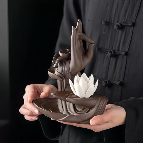 مجموعة مبخرة البخور النحاسية الصينية من XINGZUAN، طقم مبخرة العود، طقم صنع مسحوق البخور، طقم مبخرة مسحوق (مع مسحوق خشب الصندل) in Kuwait