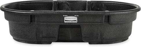منتجات المنتجات التجارية Rubbermaid التجارية ، و 150 جالون ، ورغوة هيكلية ، وحاوية شديدة التحمل ، للماشية/حيوانات الحيوانات/الماشية وماء ، حمام سباحة محلي الصنع/حوض الاستحمام الساخن/حوض الاستحمام ، وتنظيف الحيوانات الأليفة/غسل الكلاب in Kuwait