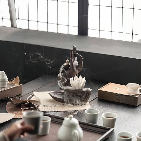 مجموعة مبخرة البخور النحاسية الصينية من XINGZUAN، طقم مبخرة العود، طقم صنع مسحوق البخور، طقم مبخرة مسحوق (مع مسحوق خشب الصندل) in Kuwait