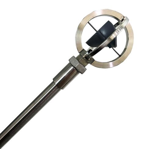 Digital Water Velocity Meter River Velocity Meter Flow Rate Sensor for Open Channel Flow with Speed Range 0.01-5.00m/s LED Backlight Current Measurement Error ≤1.5% Pole Positioning Measurement in Kuwait