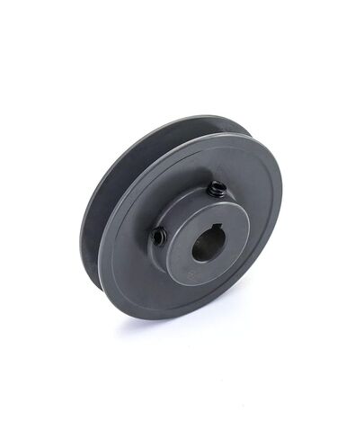 QWORK AK3458 Single Groove Web Sheaves, 3.45" OD 5/8" Bore V-Belt Sheave, A Belt Section, Cast Iron,for V-Belt in Kuwait