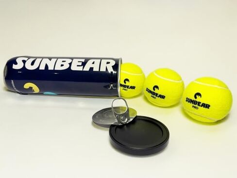 Sunbear Padel Balls – Pro Edition 3 Pack | Tournament Quality Pressurised Balls for Padel Tennis – Fast & Lively Bounce, Durable Felt, Long-Lasting Performance in Kuwait