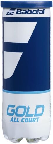 Babolat Gold All Court Tennis Balls, 24 Cans | 72 Balls (3 Balls/Can) in Kuwait
