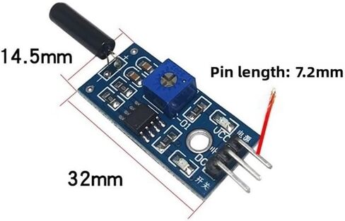 5PCS SW-520D Tilt Sensor Module, Digital Angle Switch Detector with Adjustable Sensitivity, 3.3V-5V Wide Voltage for Arduino DIY Electronics Projects in Kuwait