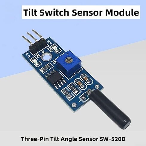 5PCS SW-520D Tilt Sensor Module, Digital Angle Switch Detector with Adjustable Sensitivity, 3.3V-5V Wide Voltage for Arduino DIY Electronics Projects in Kuwait