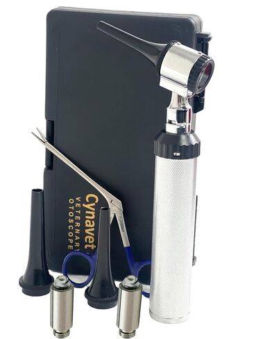 طقم منظار الأذن للتشغيل البيطري الجديد LED بالإضافة إلى 1 لمبة Forceppk plus1 Cynamed in Kuwait
