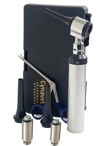 طقم منظار الأذن للتشغيل البيطري الجديد LED بالإضافة إلى 1 لمبة Forceppk plus1 Cynamed in Kuwait