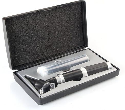 Dixie EMS Pocket Fiberoptic LED Otoscope with 10 Extra Probes in Hard Carry Case- Enhanced XHL Xenon Halogen Technology in Kuwait