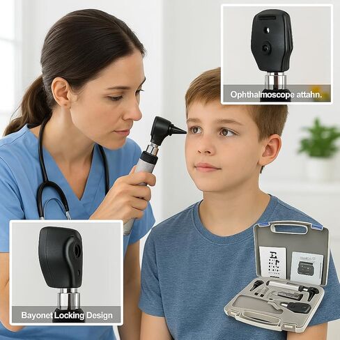 Cynamed Otoscope Diagnostics Ear, Nose and Throat Exam Kit, Perfect Tool for Students in Kuwait