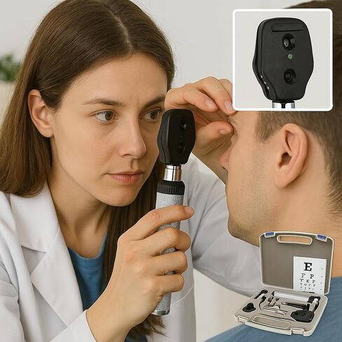 Cynamed Otoscope Diagnostics Ear, Nose and Throat Exam Kit, Perfect Tool for Students in Kuwait