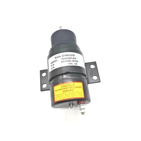 Excavator Parts ME040145 Shutdown Switch Generator Set Shutdown Solenoid Valve 053400-0745 in Kuwait