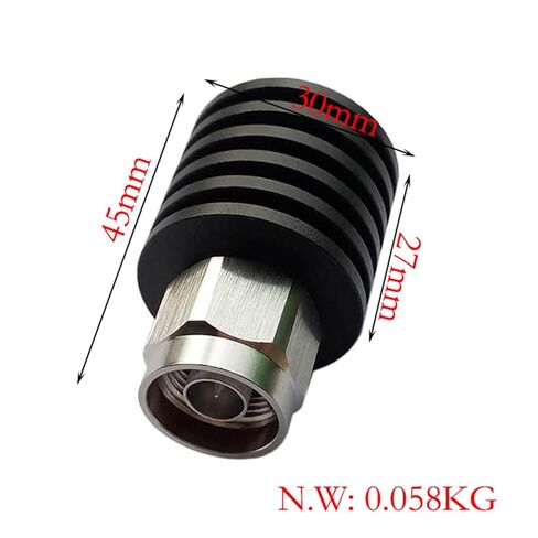 50 أوم 5 واط N ذكر 1/2 واجهة RF محوري تحميل الدمية IP20 DC-3 جيجا هرتز إنهاء الميكروويف in Kuwait