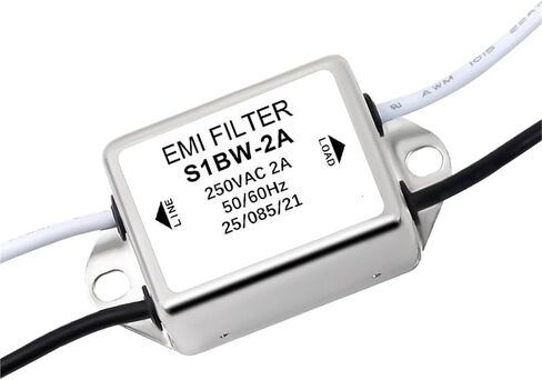 تيار متردد أحادي الطور مع سلك مرشح EMI 1A/2A 250VAC S1BW-1A S1BW-2A جهاز تنقية طاقة المعدات (S1BW-2A 2A 250VAC) in Kuwait