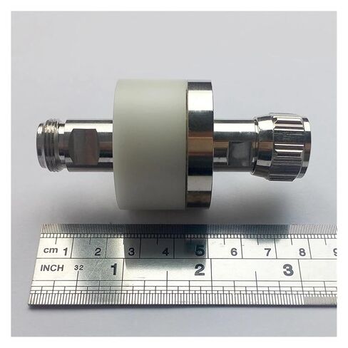 High Voltage N-JK DC Block - 3GHz 50 Ohm RF Power for Industrial Applications in Kuwait