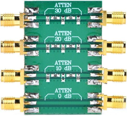 Socobeta SMA Double Female RF Attenuator DC-4.0GHz 50 10dB 20dB 30dB for Signal Adjustment Impedance Matching in Kuwait