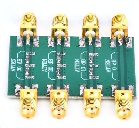 Socobeta SMA Double Female RF Attenuator DC-4.0GHz 50 10dB 20dB 30dB for Signal Adjustment Impedance Matching in Kuwait