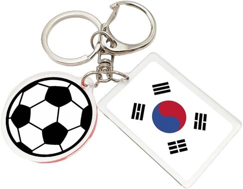 سلسلة مفاتيح لمشجعي كأس العالم لكرة القدم 2026 - سلسلة مفاتيح علم كأس العالم 2026، هدية وتذكار لمشجعي كرة القدم (قطعتان) in Kuwait