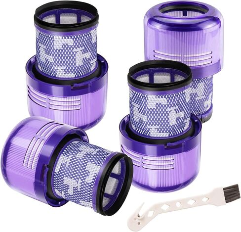 4 Pack Vacuum Filters Replacement for Dyson V11 Torque Drive, V11 Animal, V11 Complete, V11 Extra, V15 Detect, V15s Detect Submarine, Replaces Part #970013-02 in Kuwait