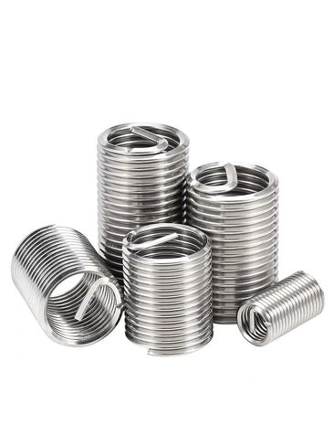 2pcs M30*1.5/3.5 * 1D~3D 304 Stainless Steel Wire Thread Insert Sleeve Bushing Screw Coil Repair Nut - Industrial Fasteners(M30x3.5x2D) in Saudi Arabia