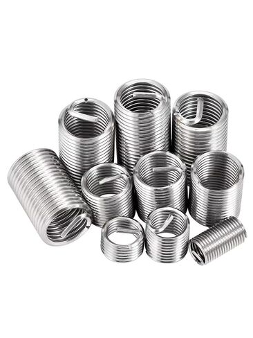 2pcs M30*1.5/3.5 * 1D~3D 304 Stainless Steel Wire Thread Insert Sleeve Bushing Screw Coil Repair Nut - Industrial Fasteners(M30x3.5x2D) in Saudi Arabia
