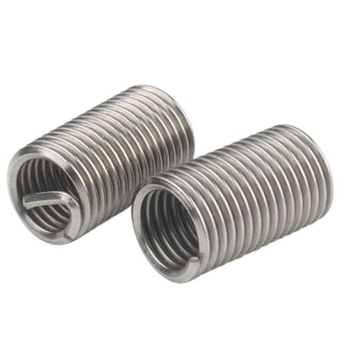 2pcs M20*1.5/2 * 1D~3D 304 Stainless Steel Wire Thread Insert Sleeve Bushing Screw Coil Repair Nut - Industrial Fasteners(M20x1.5x3D) in Saudi Arabia