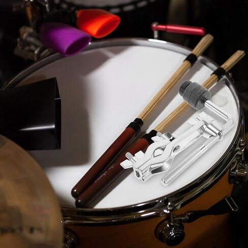 Alipis Silver Metal Cymbal Boom Arm with Clamp for Drum Set, Easy Installation and Enhanced Sound Transmission, Adjustable Mounting Bracket for Cymbals, for Performances and Practice in Kuwait