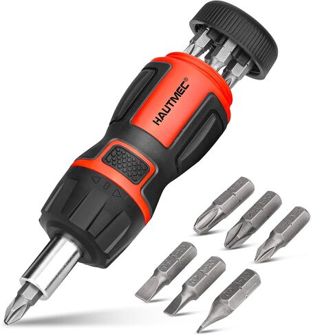 HAUTMEC 7 في 1 دراجة متعددة الأدوات مع مفاتيح سداسية ومفكات براغي ومسطرة وأذرع مشتركة لمجموعة أدوات إصلاح الدراجة HT0420 in Kuwait
