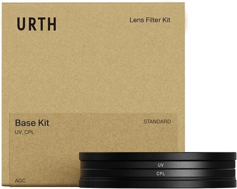 Urth 55mm 2-in-1 Lens Filter Kit - UV, Circular Polarizing (CPL), Multi-Coated Optical Glass, Ultra-Slim Camera Lens Filters in Saudi Arabia
