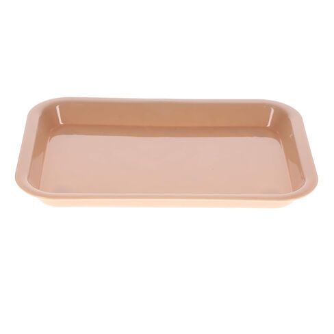 108159 HSB Flat Tray #F Mini Pastel Sand Plastic 9-5/8 X 6-5/8 X 7/8 in Kuwait