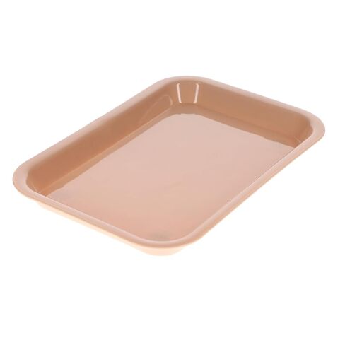 108159 HSB Flat Tray #F Mini Pastel Sand Plastic 9-5/8 X 6-5/8 X 7/8 in Kuwait
