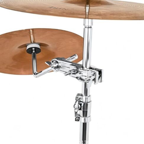Drum Cymbal Extension Stand, Adjustable Cymbal Boom Arm with Anti Slip Clamp for Rehearsal Room Performance Venue Home (Expandable Clip) in Kuwait
