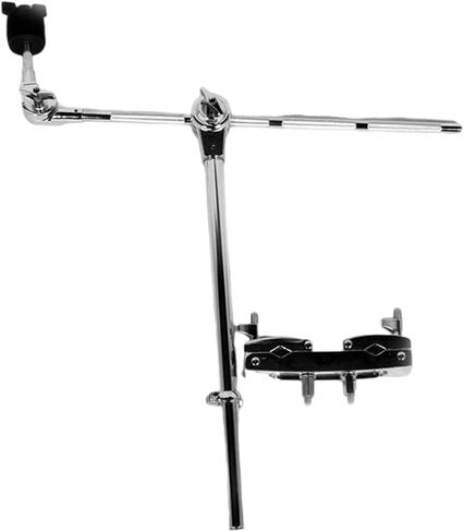 Drum Cymbals Clamp Mount Extension Arm Compatibility Cymbals Stand Accessory Rotating Clamp Suitable for Drum Set Part Adjustable Boom Arm in Saudi Arabia