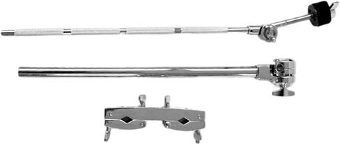 Drum Cymbals Clamp Mount Extension Arm Compatibility Cymbals Stand Accessory Rotating Clamp Suitable for Drum Set Part Adjustable Boom Arm in Saudi Arabia