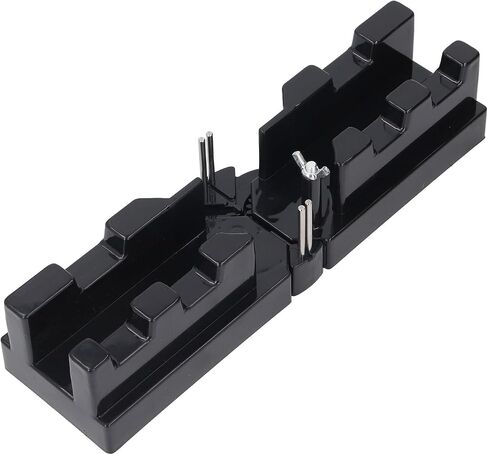 Mitre Angles Cutting Tool, Professional 2 in 1 Measuring and Sawing Tool with Locking Mechanism for Woodworking Pipe Installation ABS Stainless Steel in Kuwait