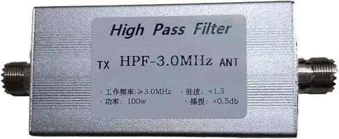 HPF-3.0 high-Pass Filter HPF-3.0MHz Prevent Medium Wave Radio, Increase Communication Distance, Isolate Long Wave in Kuwait