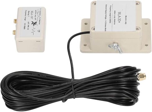 حلقة MLA 30 Plus، استقبال منخفض الضوضاء، راديو واسع التردد، لراديو HAM ذو الموجة القصيرة والمتوسطة على سطح الشرفة in Kuwait