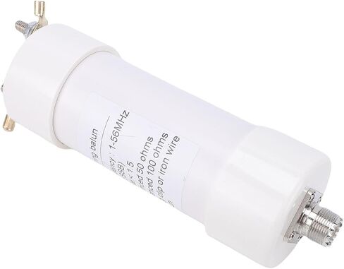 Cuifati Shortwave Antenna Balun 1:2 Impedance Transformer 50 to 100 Ohms, 200W HF Antenna Matching Converter for QUARDantennas, Weather Proof with Bracket in Kuwait