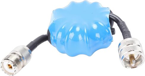 LiebeWH HF Common Mode Choke Balun, Ferrite Magnetic 1 to 1 Current Balun .8 to 30 MHz 200W, Suppress Current Interference, for Shortwave Amateur Radio Use in Kuwait