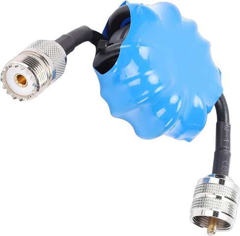 LiebeWH HF Common Mode Choke Balun, Ferrite Magnetic 1 to 1 Current Balun .8 to 30 MHz 200W, Suppress Current Interference, for Shortwave Amateur Radio Use in Kuwait