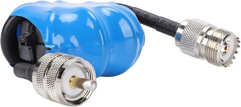 LiebeWH HF Common Mode Choke Balun, Ferrite Magnetic 1 to 1 Current Balun .8 to 30 MHz 200W, Suppress Current Interference, for Shortwave Amateur Radio Use in Kuwait