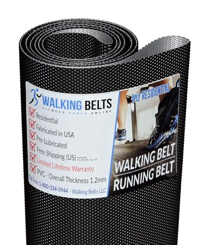 Walking Belts LLC - Fitness Gear 821T S/N: TM290 (2008-2009) حزام المشي على جهاز المشي + مزلق مجاني بوزن 1 أونصة in Kuwait