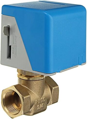 1/2 Quot; 3/4 1 Quot;Motorized Electric Brass Globe Valves 2 Wire AC 220V Two Way Stop Shut-Off Valve 1Pcs(0.75 Inch) in Kuwait