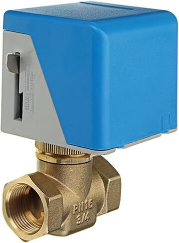1/2" 3/4" 1"Motorized Electric Brass Globe Valves 2 Wire Two Way Stop Shut-off Valve Excellent Sealing(1/2") in Kuwait