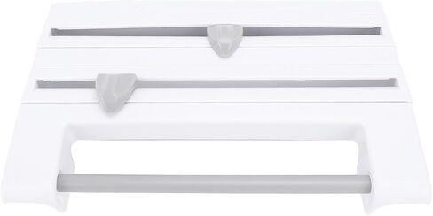 Kitchen Paper Dispenser, Compact Organizer, Aluminum Foil Dispenser for Home Use, Easy Identification of Different Films in the Slots in Saudi Arabia