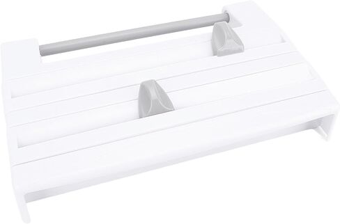 Kitchen Paper Dispenser, Compact Organizer, Aluminum Foil Dispenser for Home Use, Easy Identification of Different Films in the Slots in Saudi Arabia